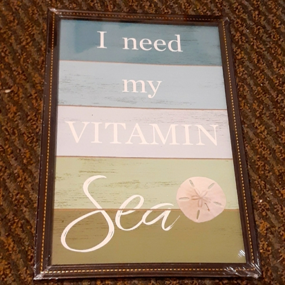 Framed wall art
